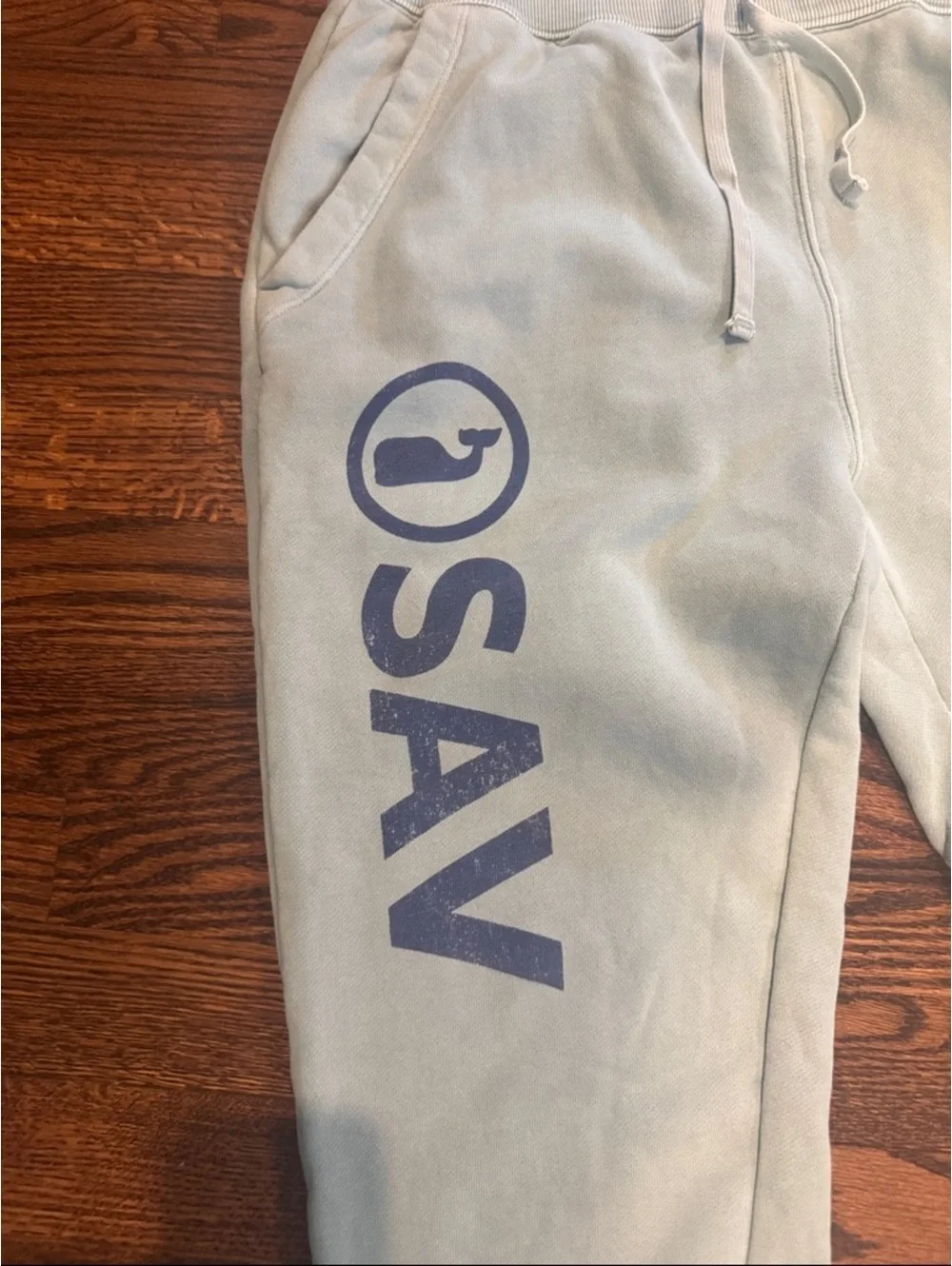 Vineyard Vines Sweatpants in a washed green cotton Men’s Size Small